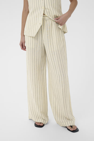 BianaPW Pants Black Stripe - 304935 - 30310519 Thumbnail
