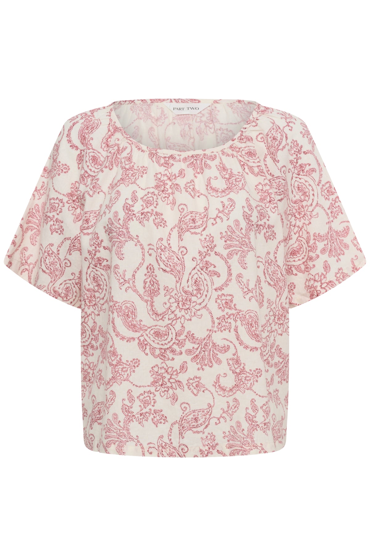 BenthaPW Blouse Peach Blossom Dot Paisley - 30 - 30310534