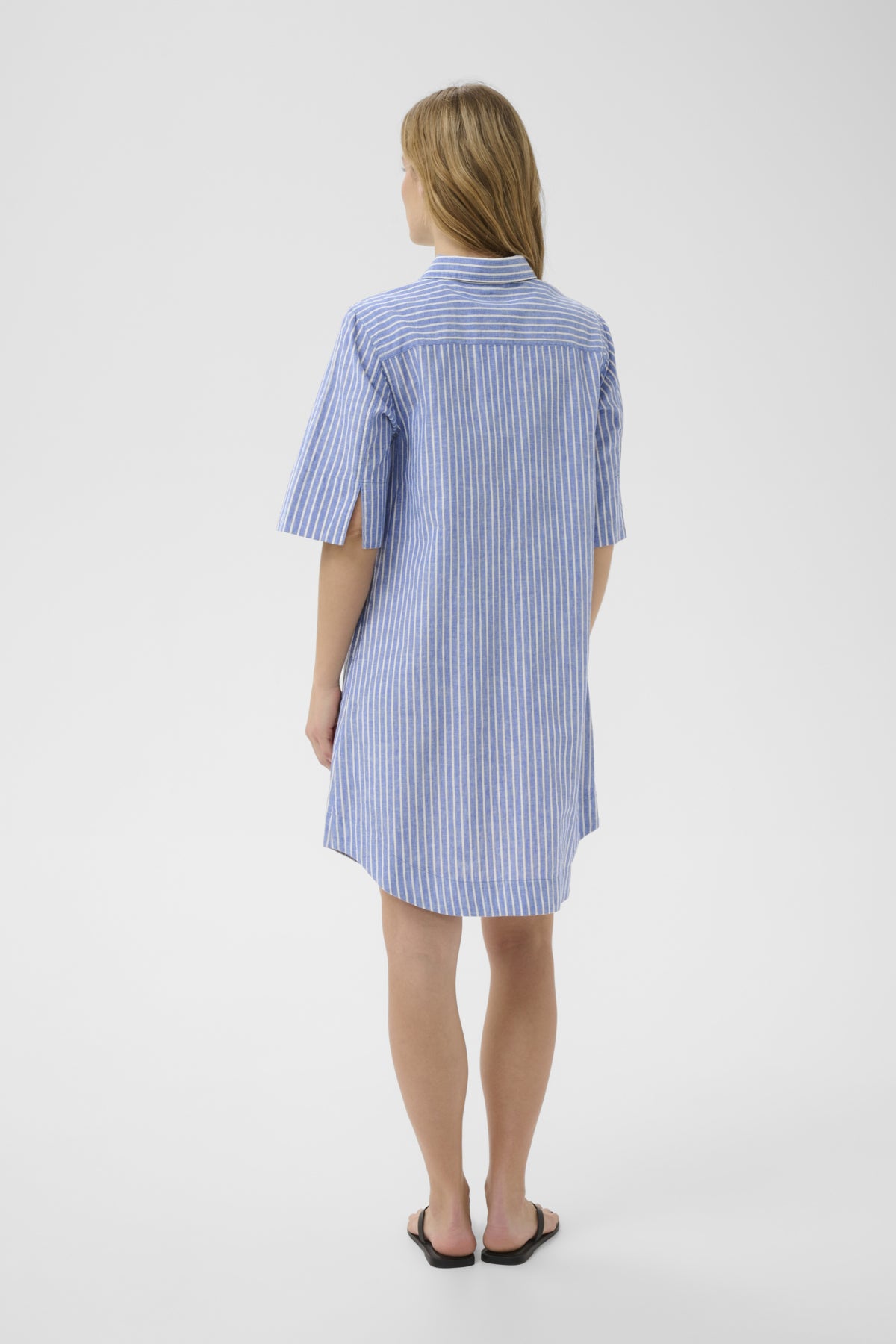 BerritPW Dress Blue Stripe - 304942 - 30310539