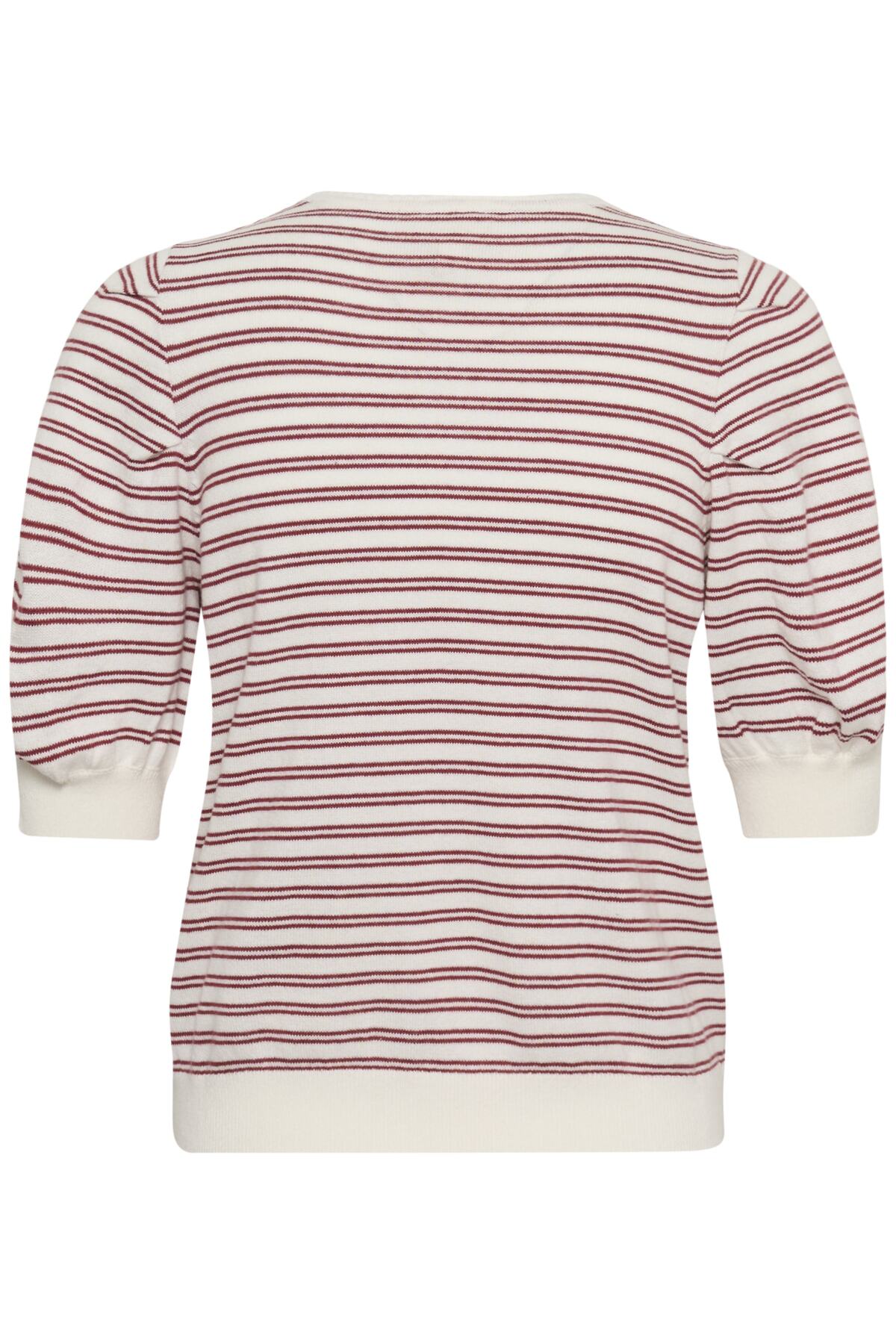 VaraianPW Pullover Burnt Russet Stripe - 305041 - 30310591