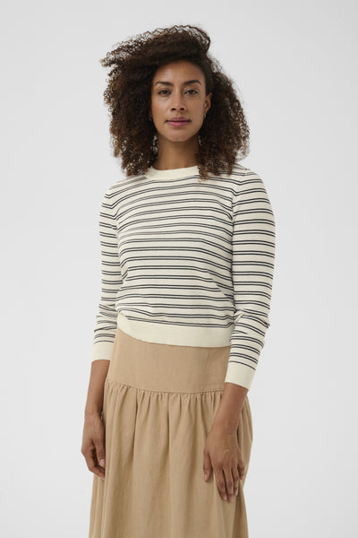 GertiaPW PU Dark Navy Twin Stripe - 305007 - 30310604 Thumbnail