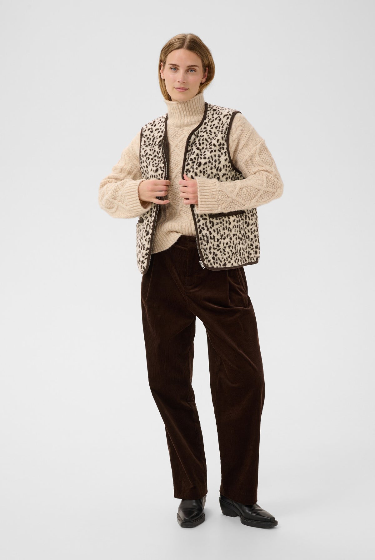 CameliePW Outerwear Neutral Spots - 305034 - 30310632