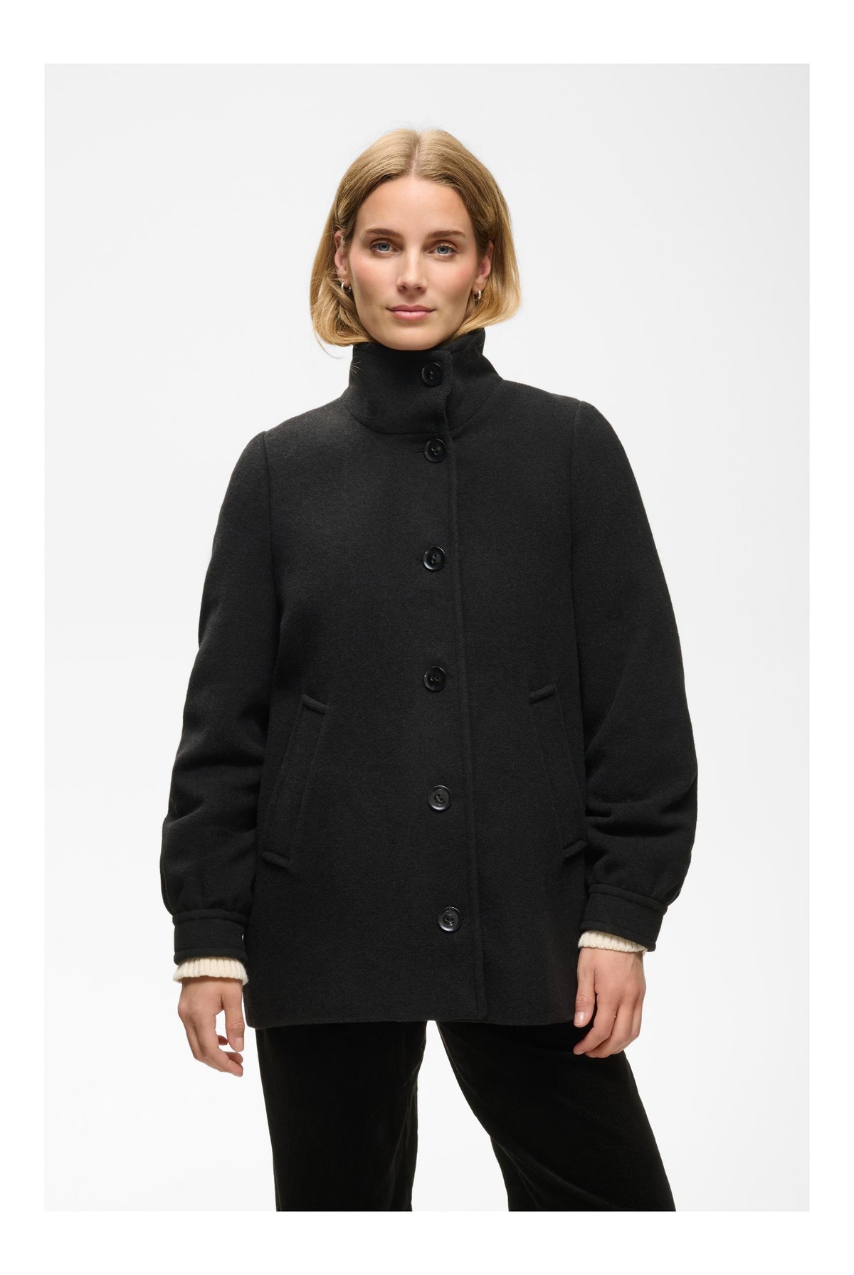 CeciliaPW Outerwear Black - 194008 - 30310639