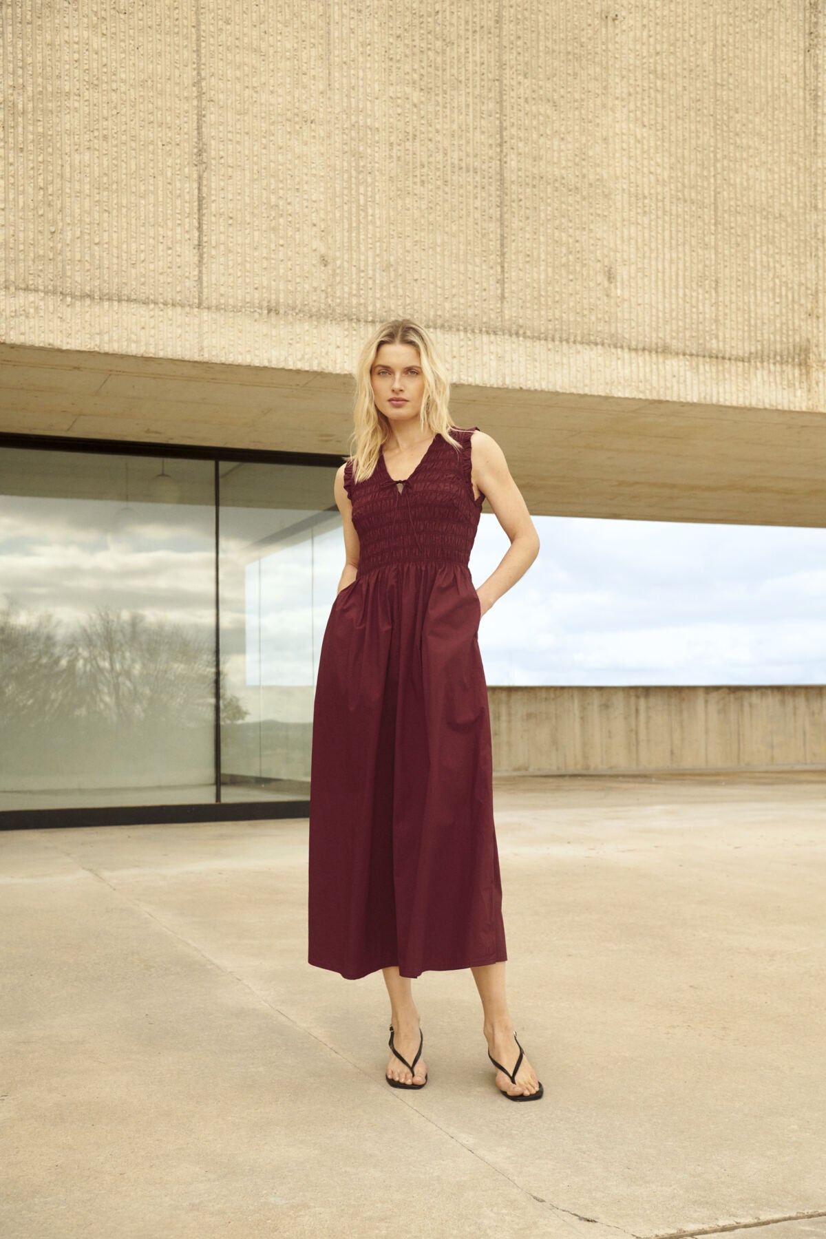 BorgnettePW Dress Burnt Russet - 191530 - 30310655