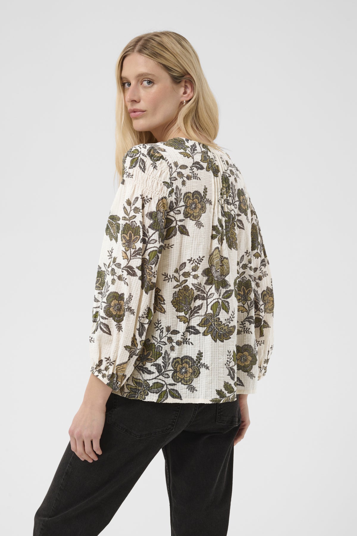 DolliPW Blouse Bettle Flower Print - 305127 - 30310691