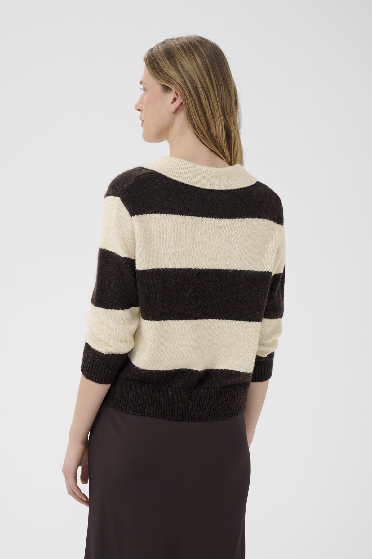 CharlottPW Pullover Whitecap Gray/Mol‚ Stripe - 30 - 30310833