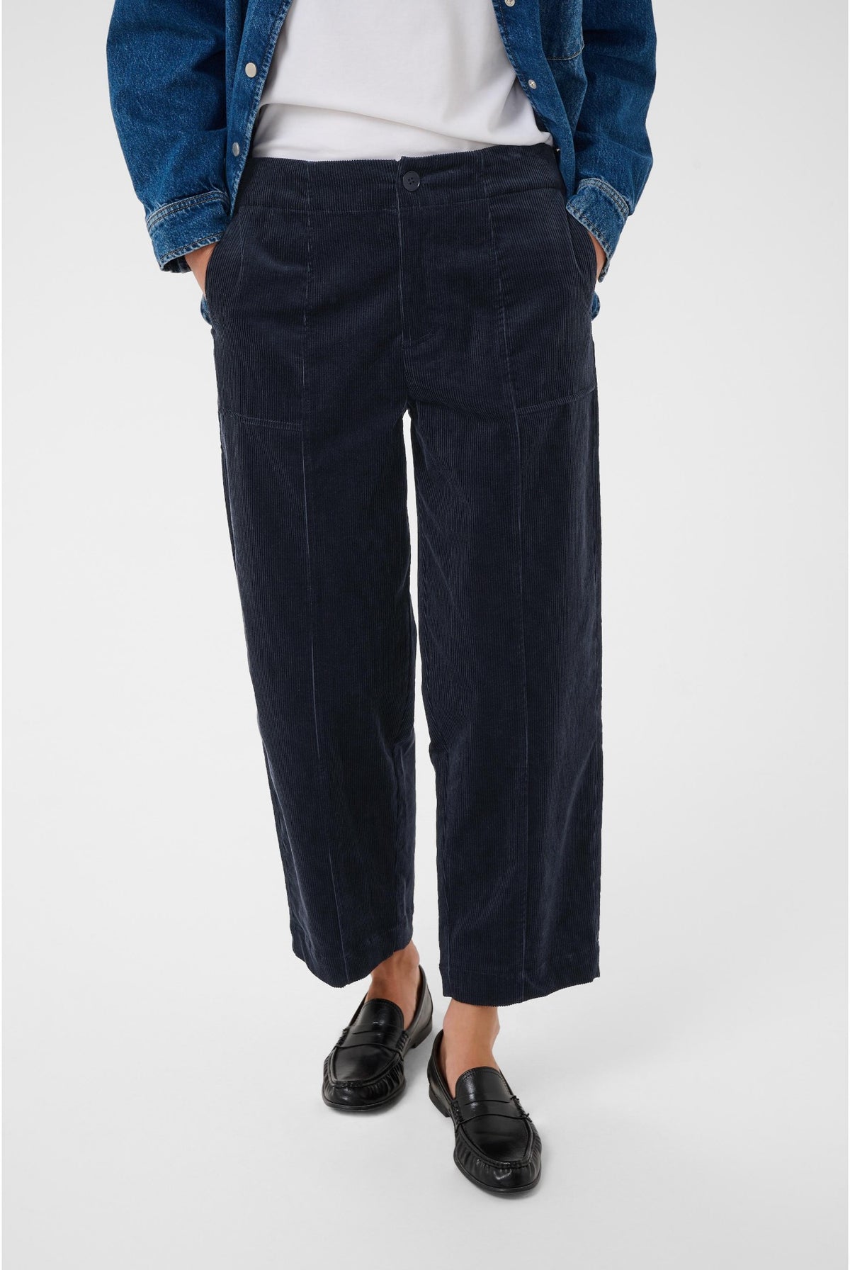 NettaPW Pants Dark Navy - 194013 - 30310895