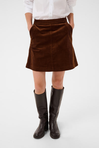 LingsPW Skirt Downtown Brown - 191223 - 30310896 Thumbnail