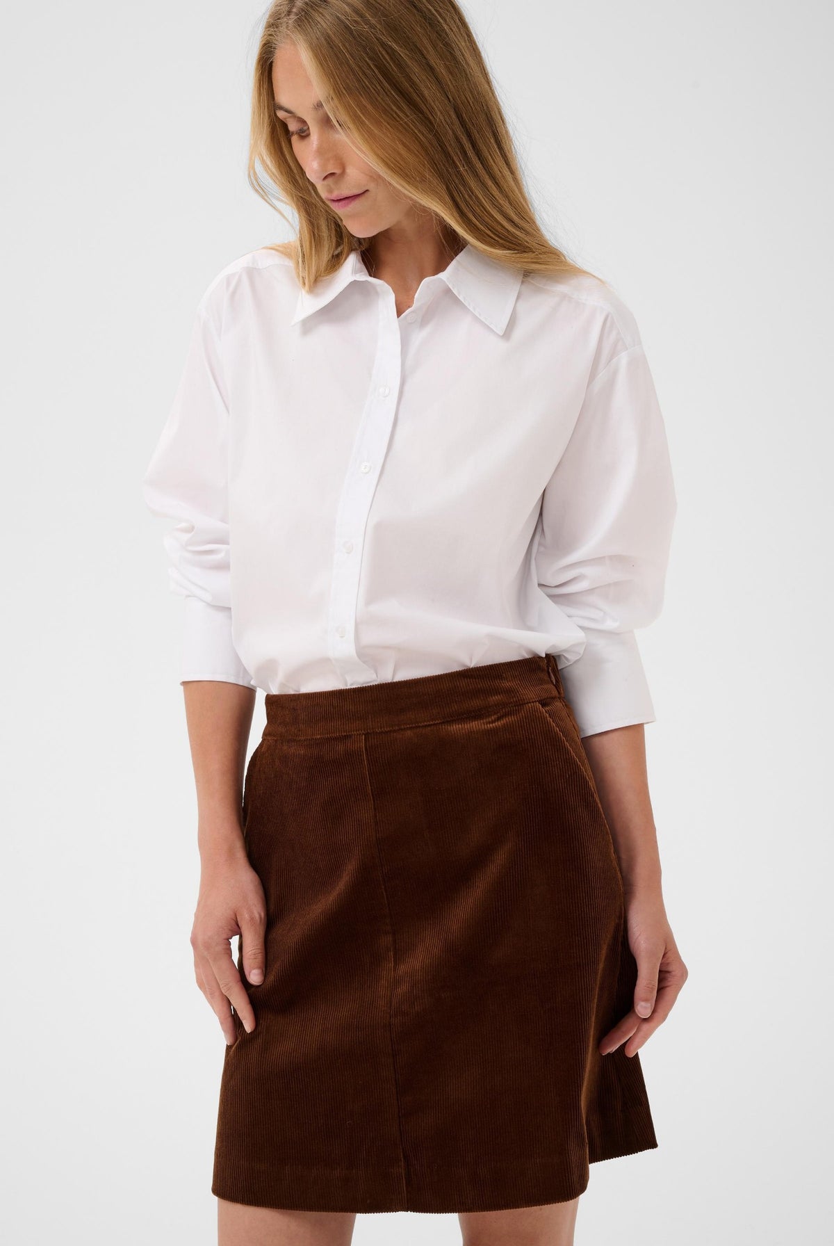LingsPW Skirt Downtown Brown - 191223 - 30310896