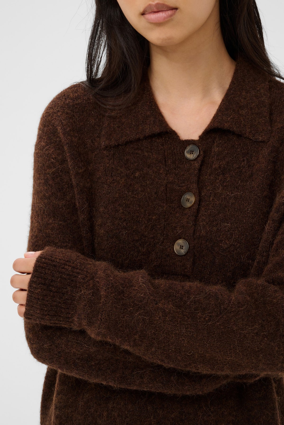 ChiliePW Dress Downtown Brown Melange - 19122 - 30310913