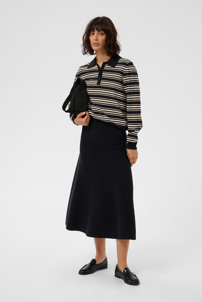 VikesaPW Flared skirt Black - 194008 - 30310917 Thumbnail
