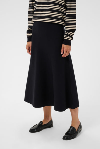 VikesaPW Flared skirt Black - 194008 - 30310917 Thumbnail