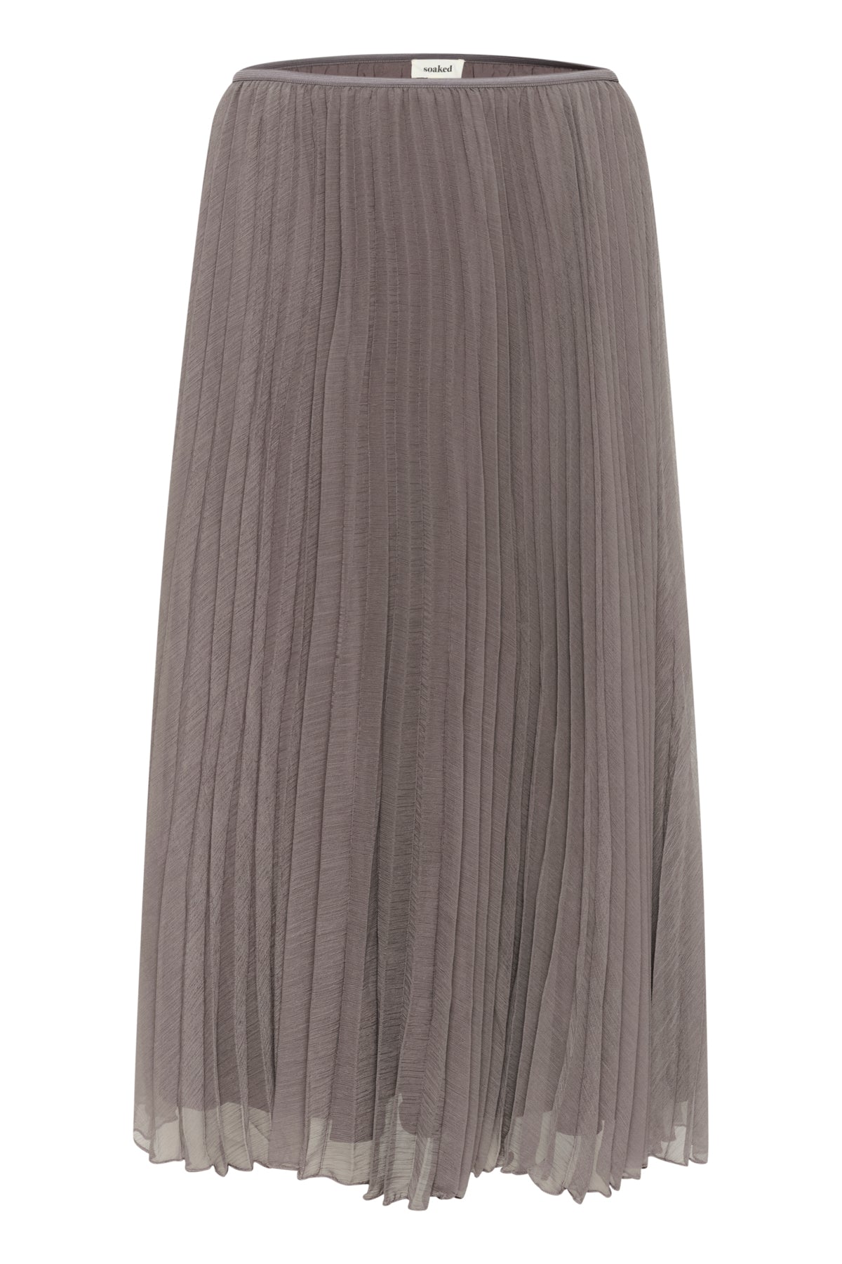 SLEvelina Pliss‚ Skirt DARK GULL GRAY - 180403 - 30408017