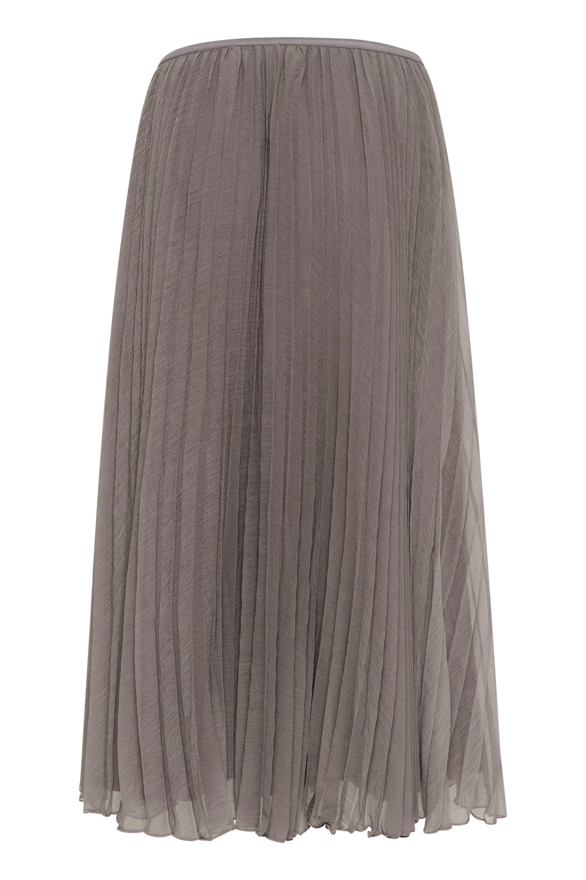 SLEvelina Pliss‚ Skirt DARK GULL GRAY - 180403 - 30408017