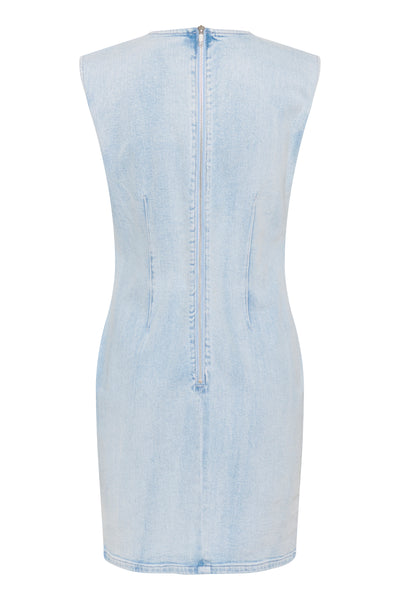 SLRomy Dress Medium Blue Denim - 30408281 Thumbnail