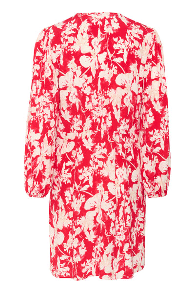 SLOline Printed Dress LS Salsa Flower Print - 30408367 Thumbnail