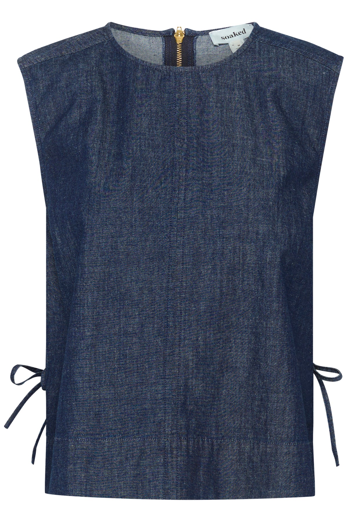 SLChamy Top Dark Blue Denim - 30408496