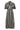 SLClero Miria Printed Dress White and Black Stripe