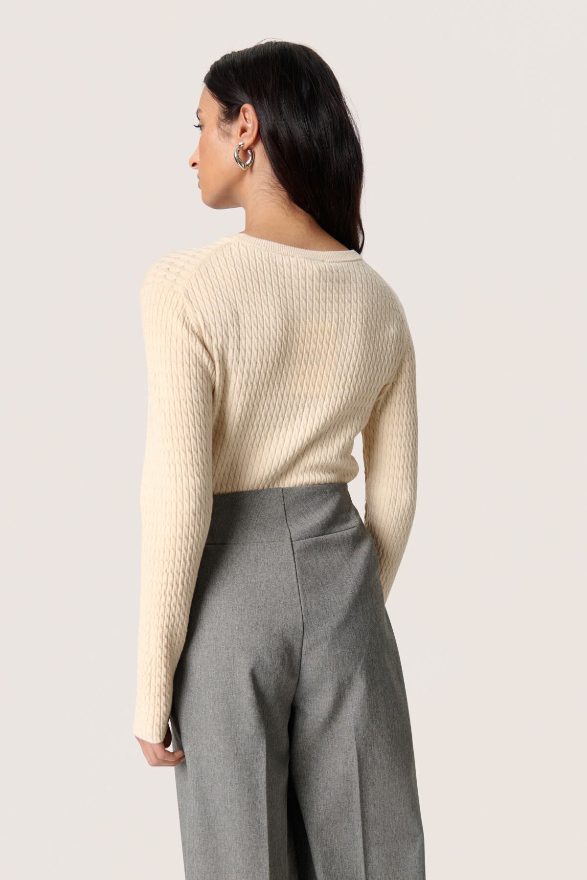 SLSpina Cable Pullover Sandshell - 30408572