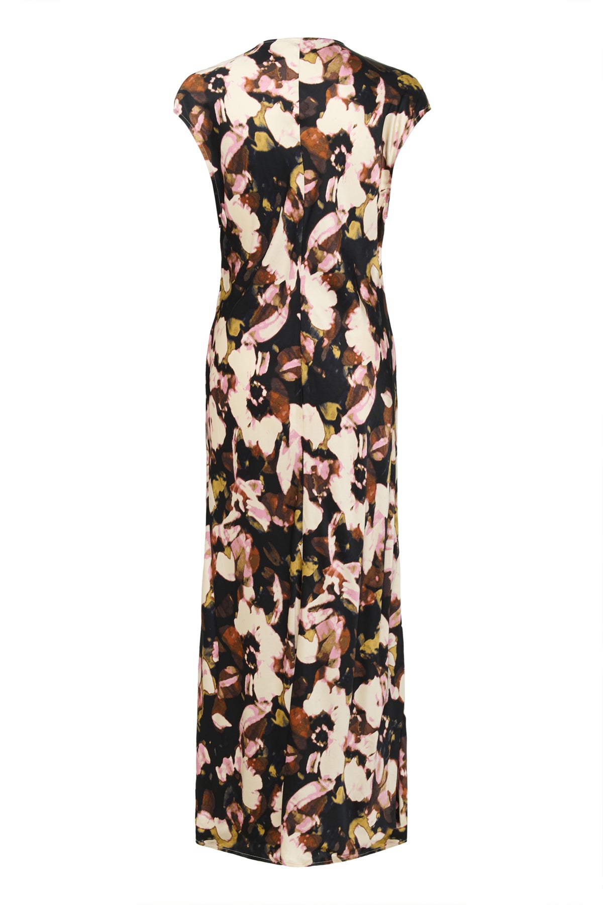 SLCinna Liva Dress Chocolate Autumn Leaves - 30408638