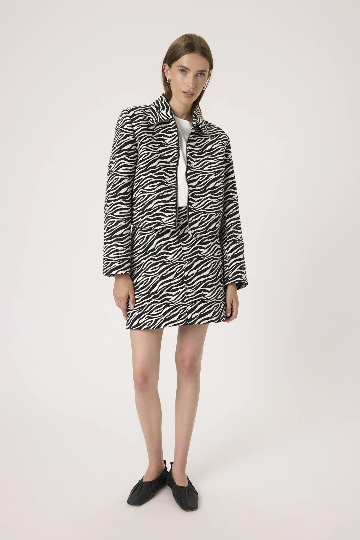 SLDarleen Jacket Animal Jacquard - 304329 - 30408702