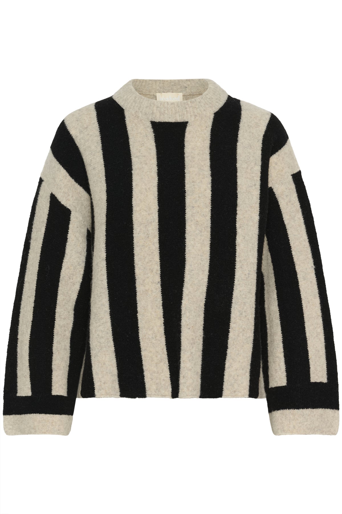 SLBriony Pullover Black & Dune Stripe - 304350 - 30408767