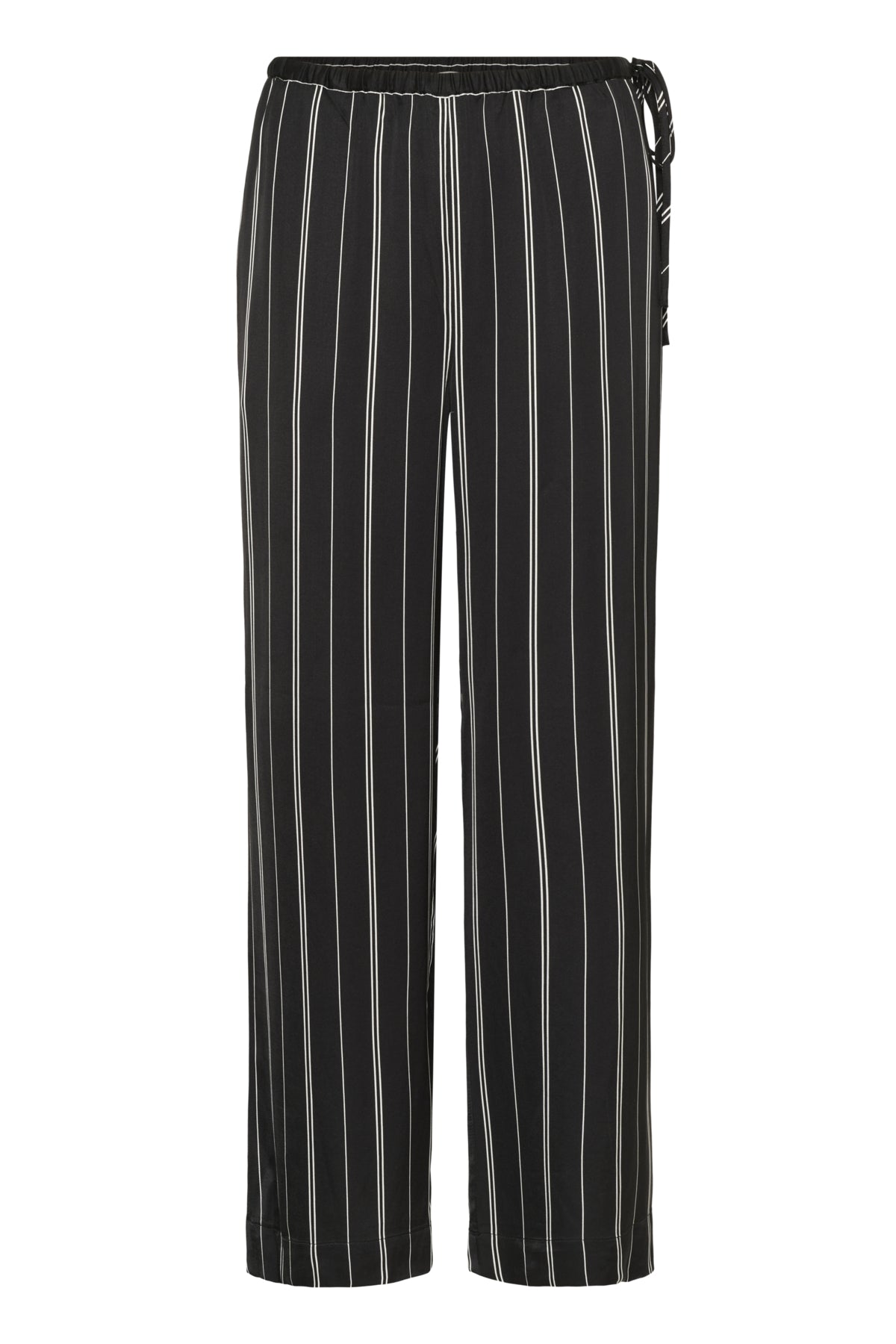 SLMarcela Printed Pants Black W White Stripes - 304533 - 30408923