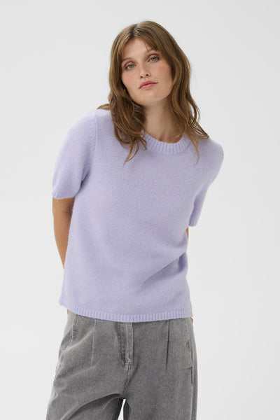 SLAnina Pullover SS Purple Heather - 143911 - 30409013 Thumbnail
