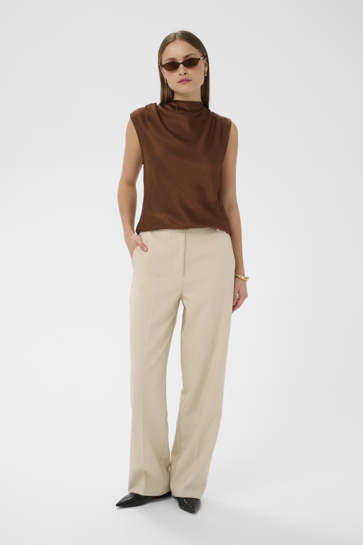 SLMirabella Top Cappuccino - 191220 - 30409056