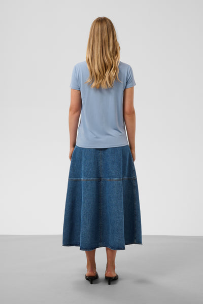 SLLogone Skirt Medium Blue Denim - 301130 - 30409363 Thumbnail