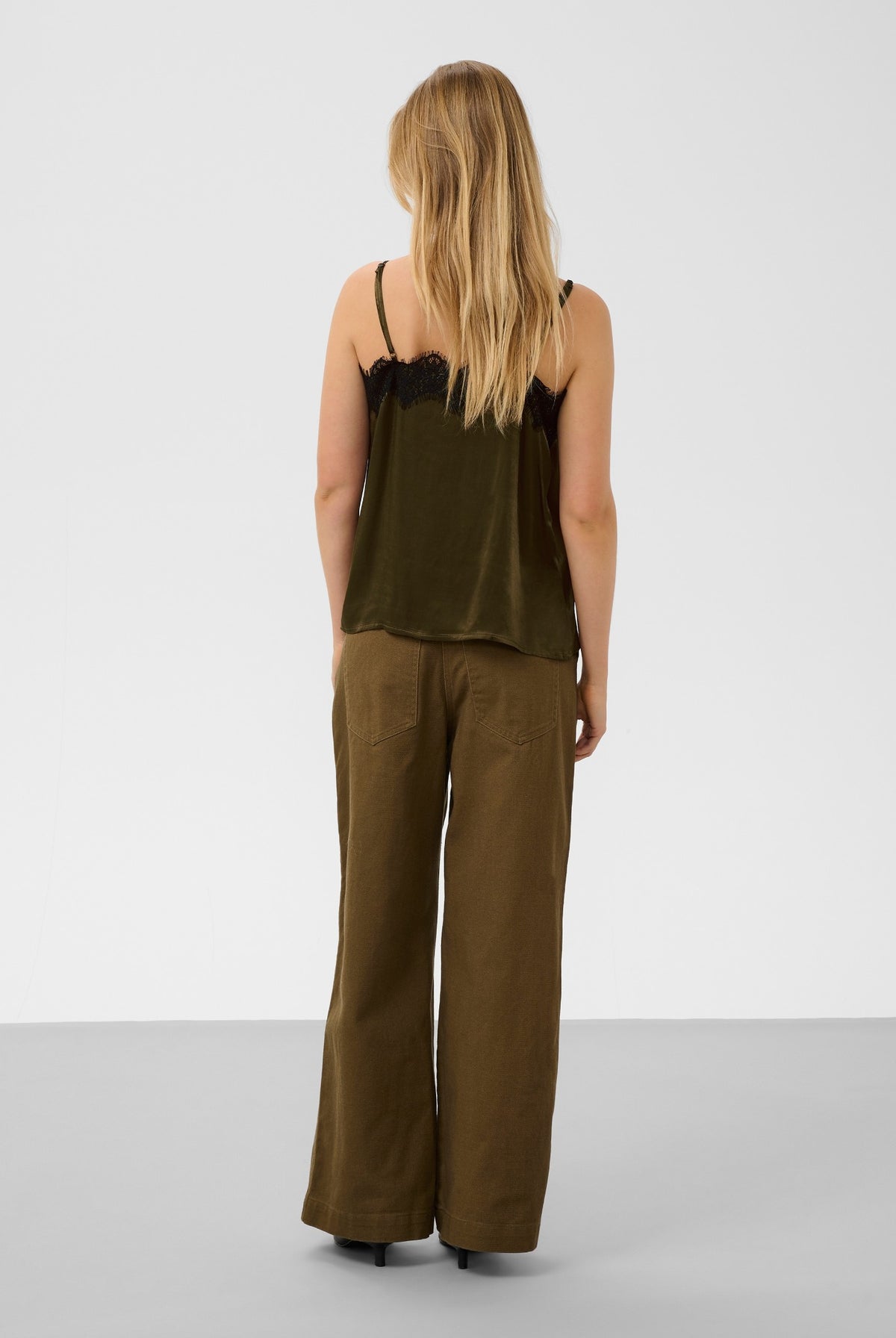 SLIrini Lace Top Beech - 190618 - 30409378
