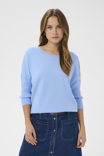 A2561, MilaSZ R-Neck Pullover Kentucky Blue - 153915 - 30500003 Thumbnail