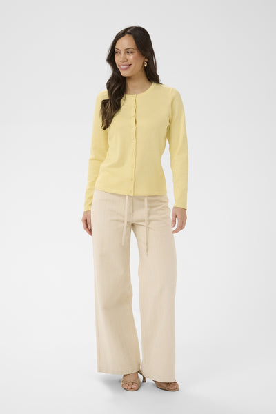 A8661, MilaSZ R-Neck Cardigan Pineapple Slice Melange - 1207 - 30500005 Thumbnail