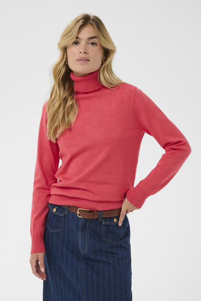 J2046, MilaSZ Rollneck Pullove Honeysuckle Melange - 1821201 - 30500018 Thumbnail