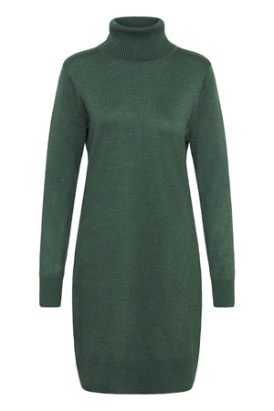 U6801, MilaSZ Rollneck Dress June Bug Melange - 30501696