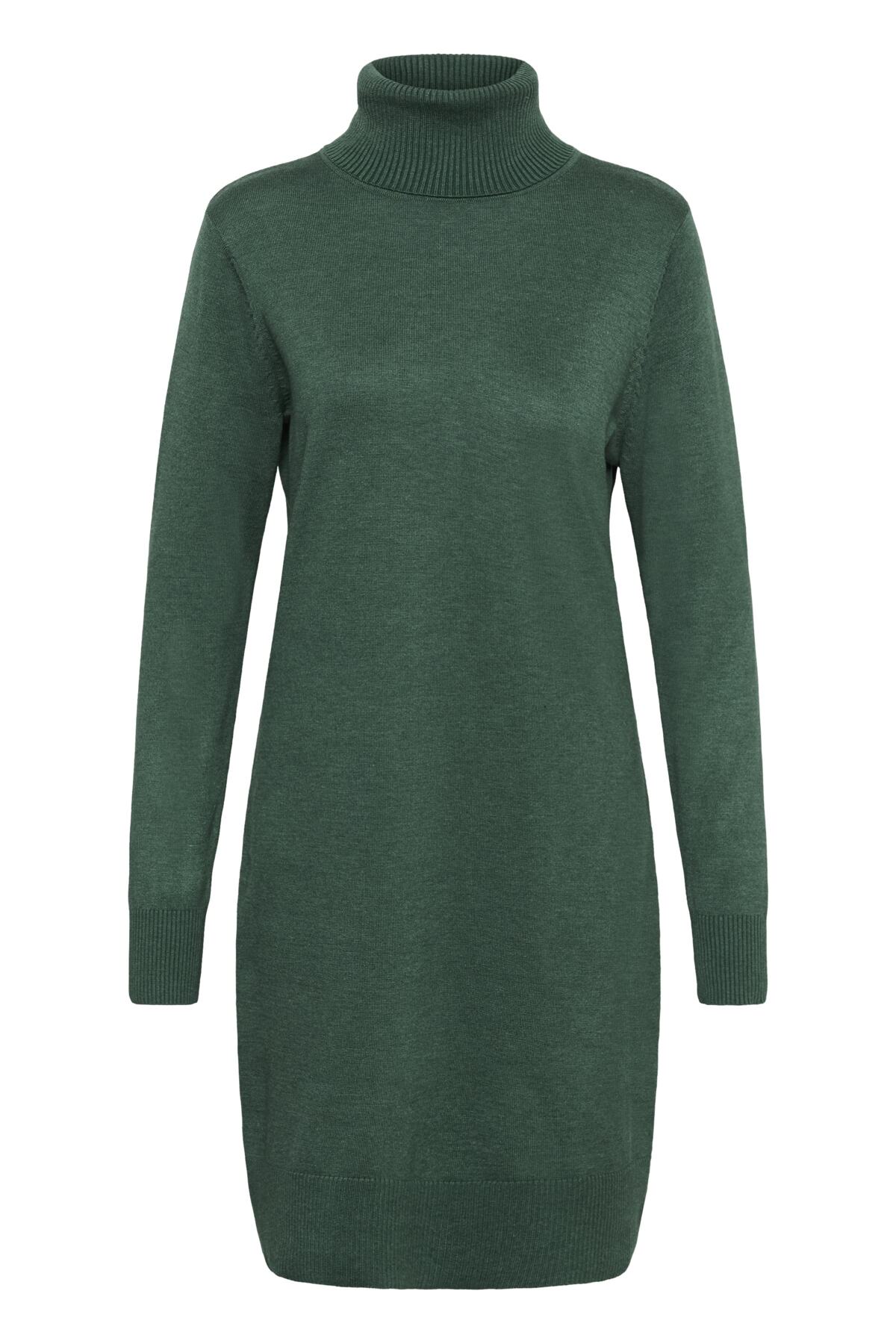 U6801, MilaSZ Rollneck Dress June Bug Melange - 30501696