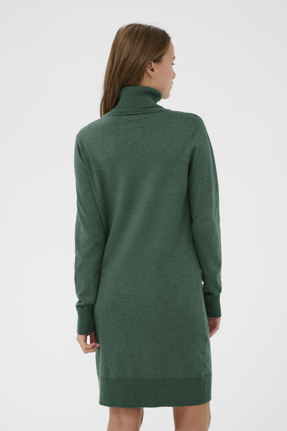 U6801, MilaSZ Rollneck Dress June Bug Melange - 30501696