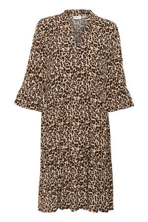 EdaSZ Dress Black Reg Leo - 30510220