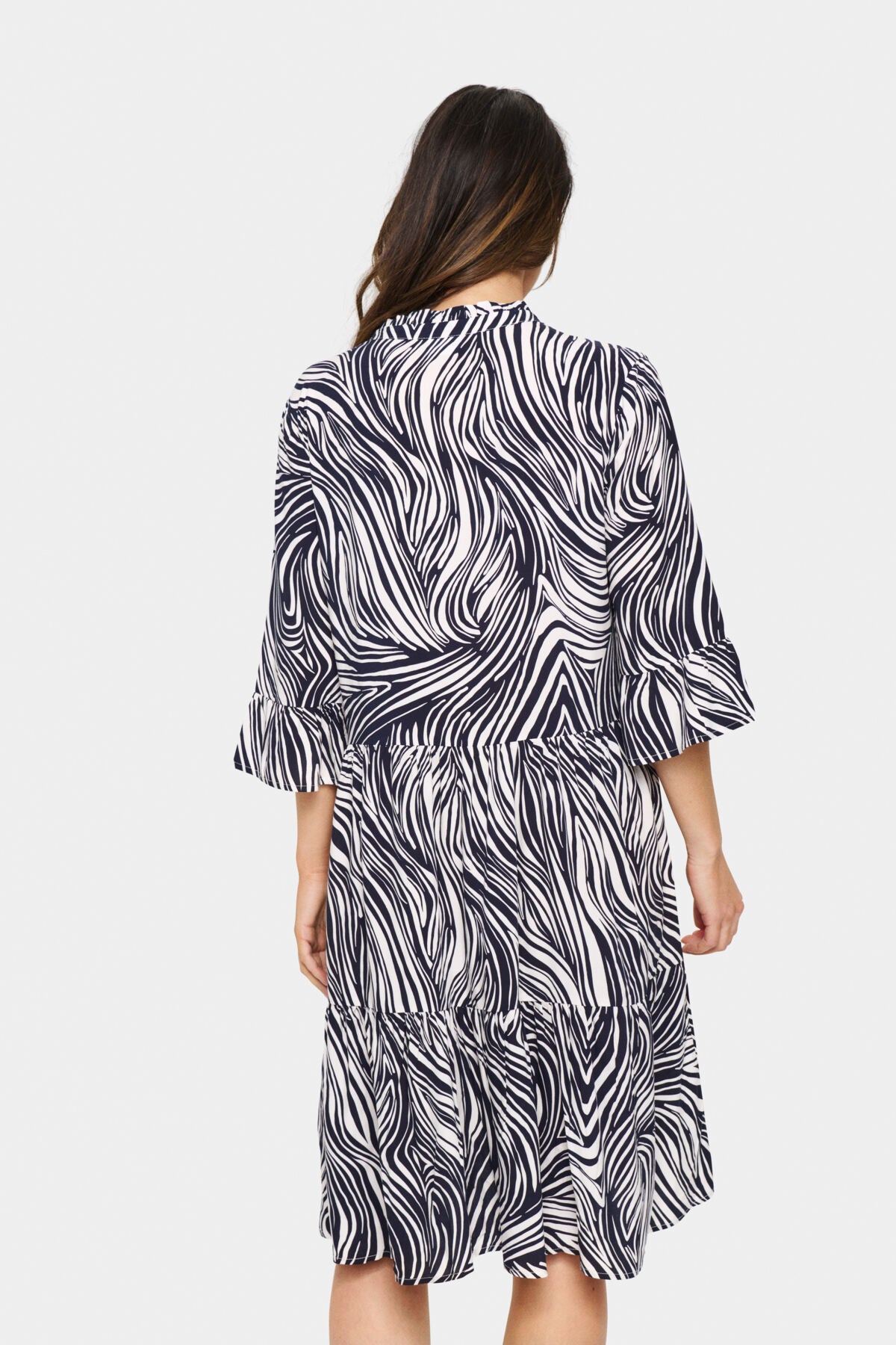 EdaSZ Dress Baritone Leaves Strokes - 30510220