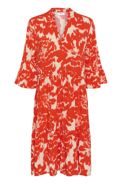 EdaSZ Dress Poinciana Water Blooms - 30510220 Thumbnail