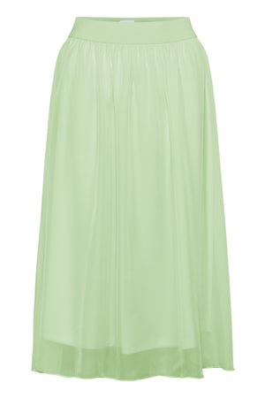 CoralSZ Maxi Skirt Pastel Green - 30514317