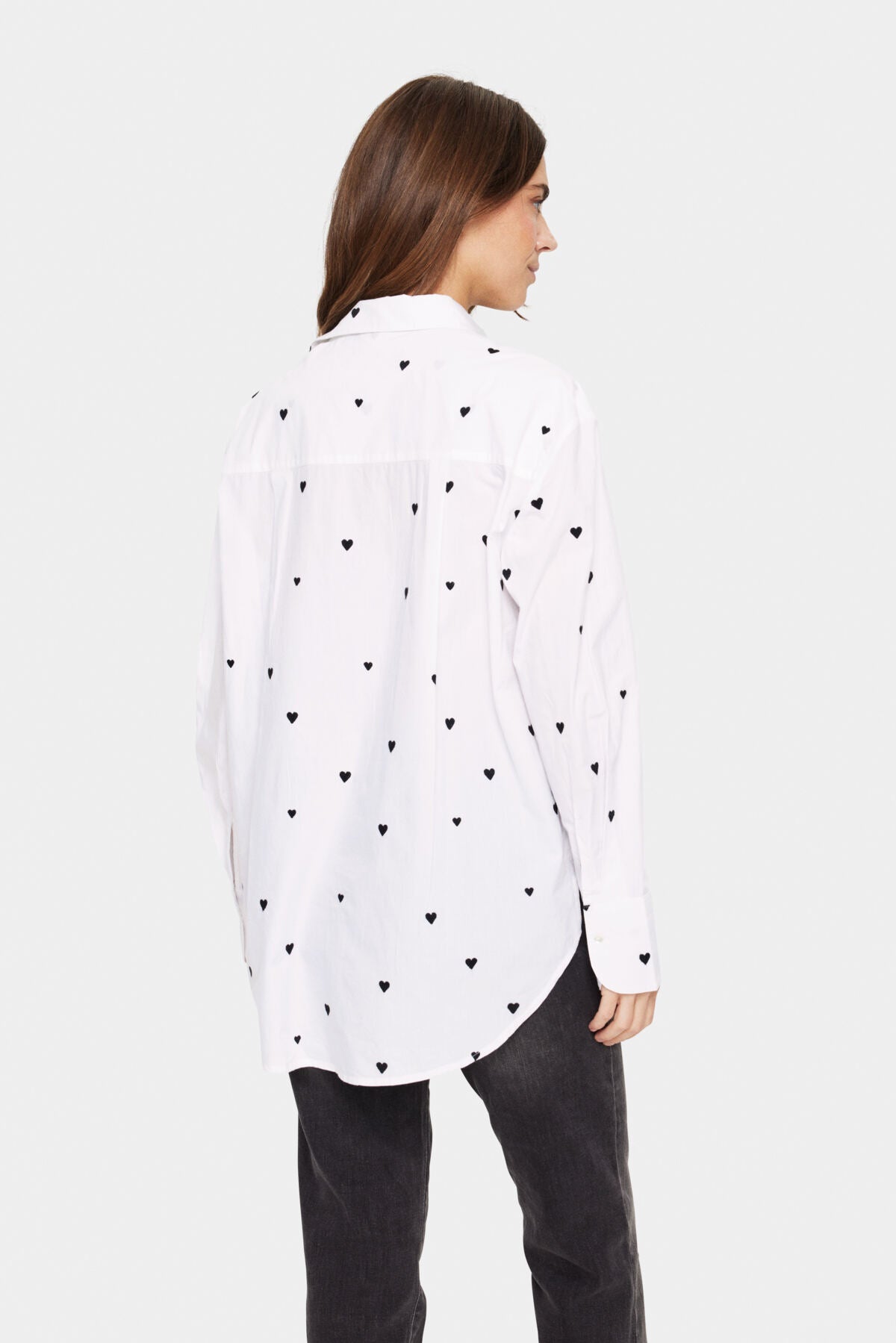 DianneSZ Shirt Ice Black Hearts - 30513097