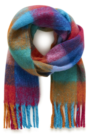 FalbertaSZ Scarf Red Multi Check - 305031 - 30513171