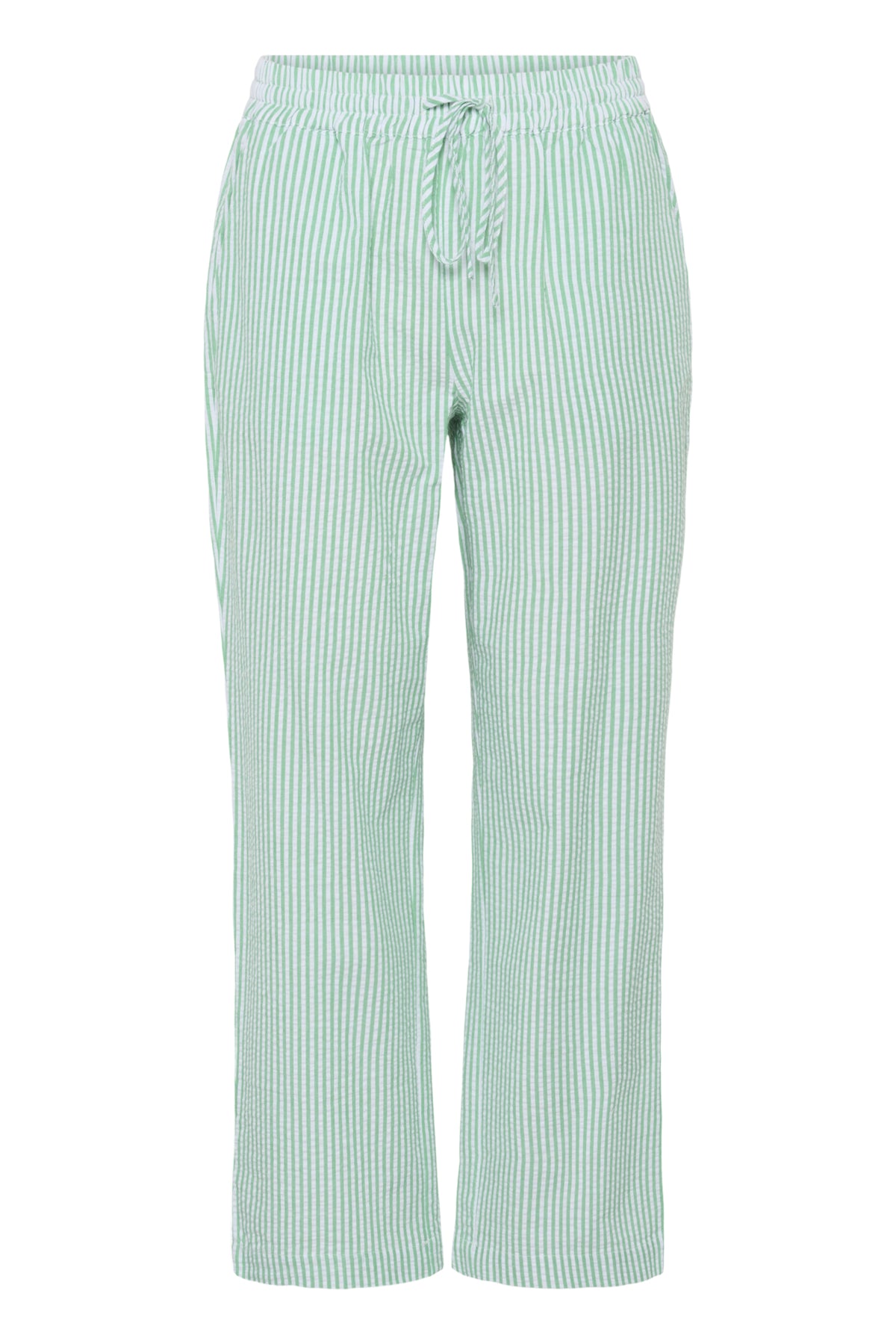 ElmikoSZ Pants Pistachio Green White Stripe - 30513288