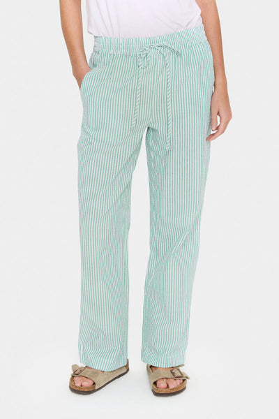 ElmikoSZ Pants Pistachio Green White Stripe - 30513288 Thumbnail
