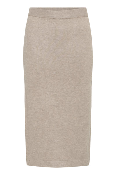 MilaSZ Skirt Greige Melange - 1611091 - 30513421 Thumbnail