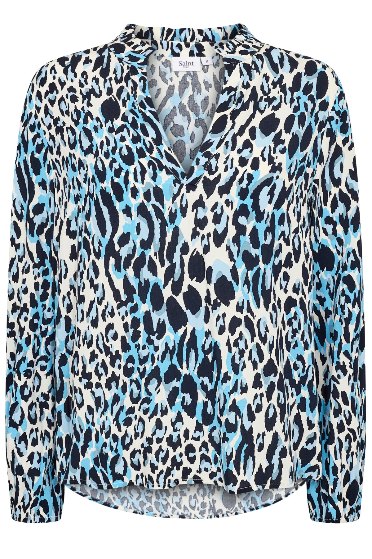 EdaSZ Blouse Babys Breath Blue Animal - 30513523