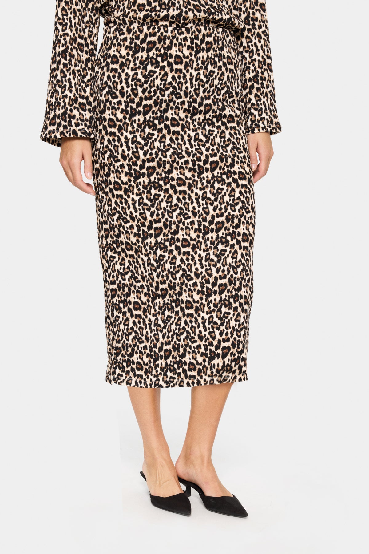 IlyssaSZ Skirt Black Reg Leo - 30513748