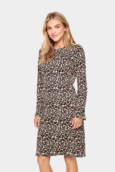 IlyssaSZ Dress Black Reg Leo - 30513752 Thumbnail