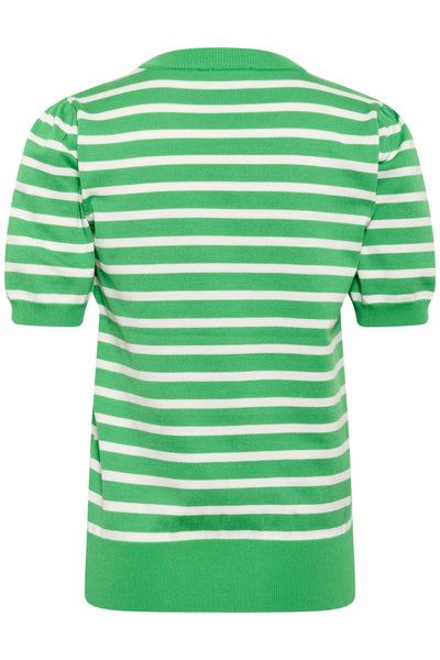 MilaSZ SS Striped Pullover Greenbriar Ice Stripe - 30513768 Thumbnail